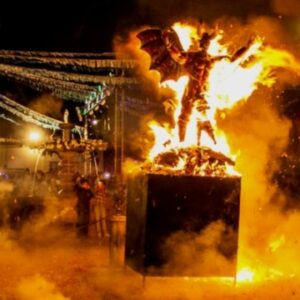 Enteraté de las consecuencias de La tradicional Quema del Diablo
