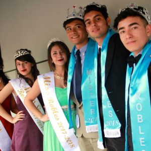 Elección de Miss en el Instituto Rodolfo Robles