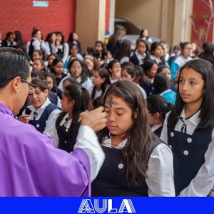 Miércoles de Ceniza en el Colegio El Rosario