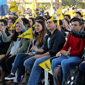 Bienvenida a los nuevos estudiantes en la Universidad Rafael Landívar