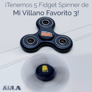 ¡Tenemos 5 Fidget Spinner de los Minions!