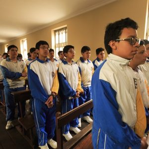 Miércoles de Ceniza en el Colegio San Pablo