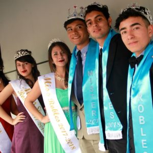 Elección de Miss en el Instituto Rodolfo Robles